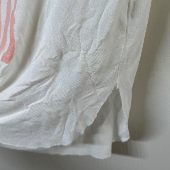 CHRLDR White American Flag USA Red Blue Short Sleeve T Shirt Light Weight Small - Picture 8 of 15